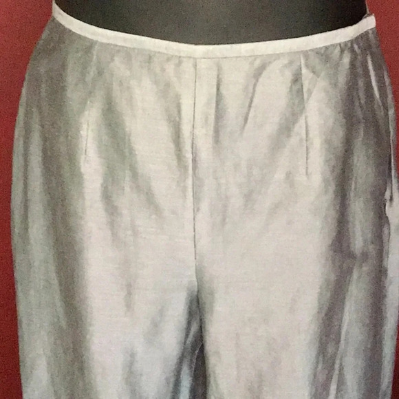 ANN TAYLOR LOFT LINEN PANTS SIZE 8 - Picture 3 of 7